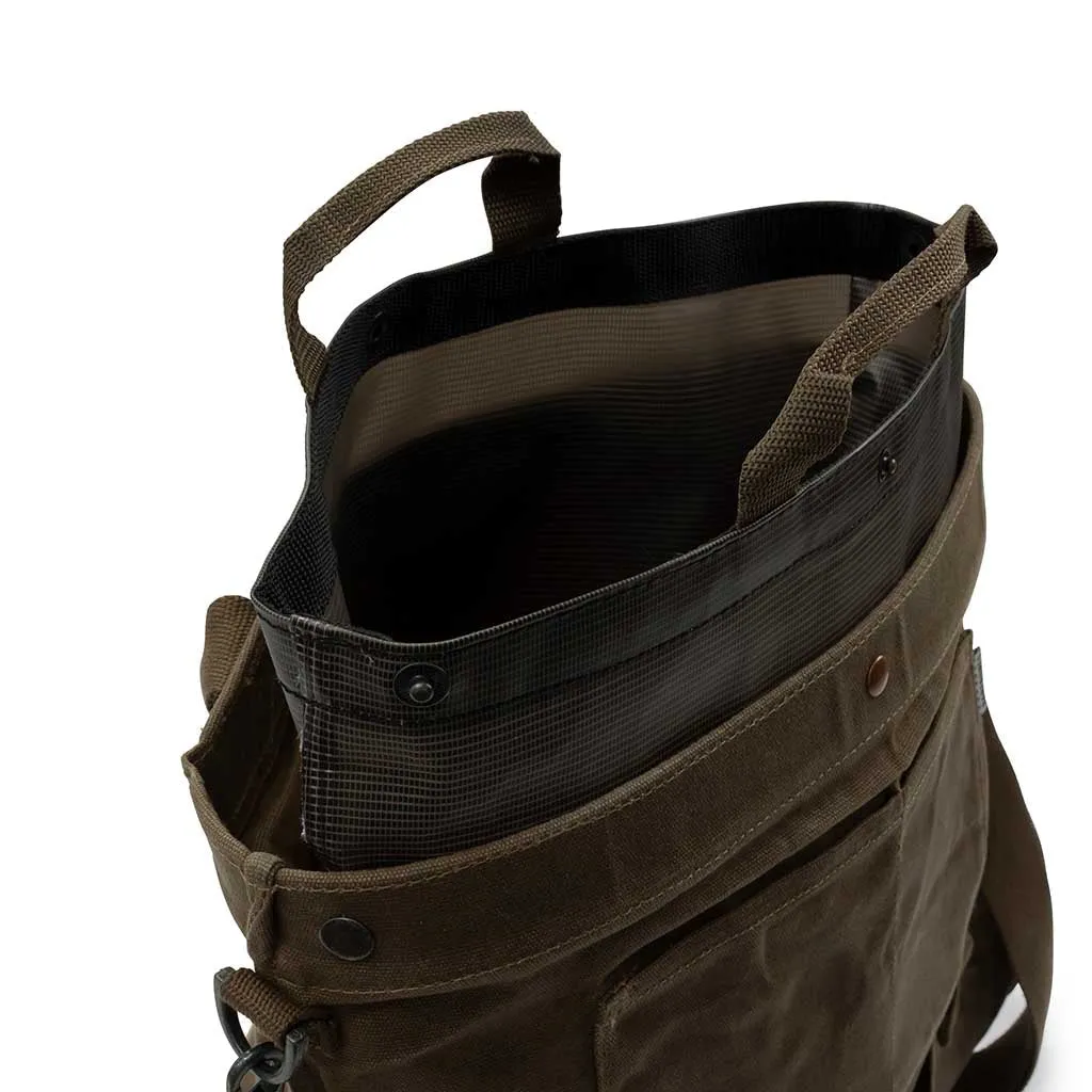 Waxed Canvas Gathering Bag