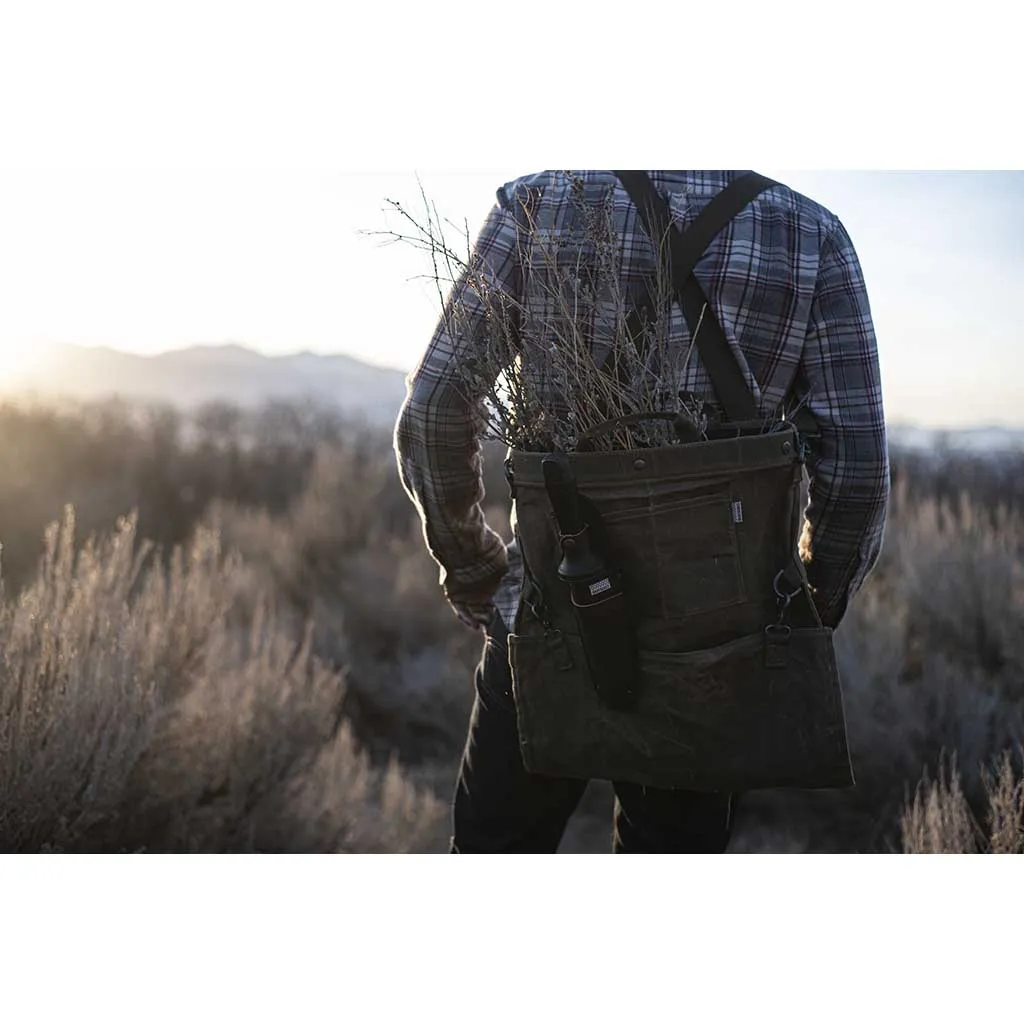 Waxed Canvas Gathering Bag