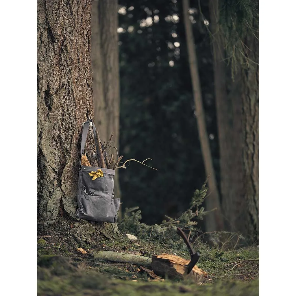 Waxed Canvas Gathering Bag
