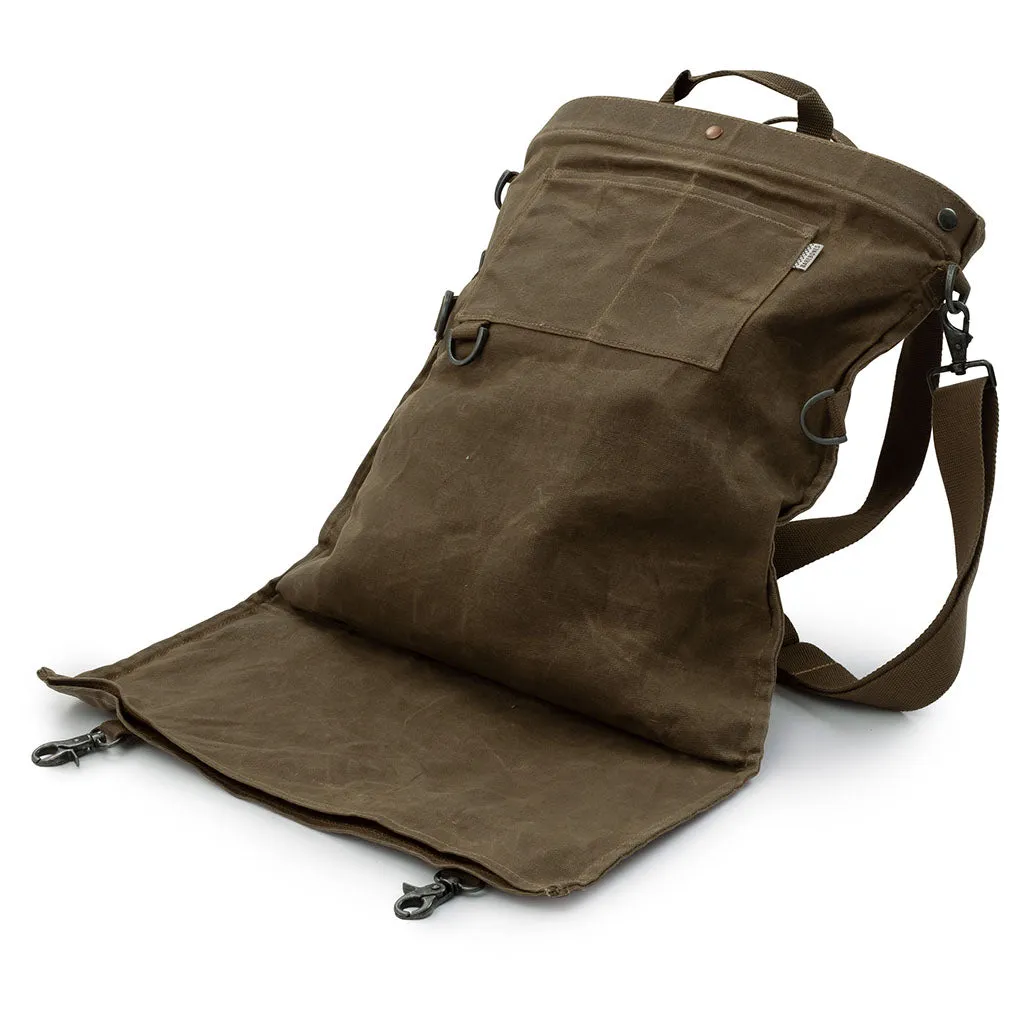 Waxed Canvas Gathering Bag
