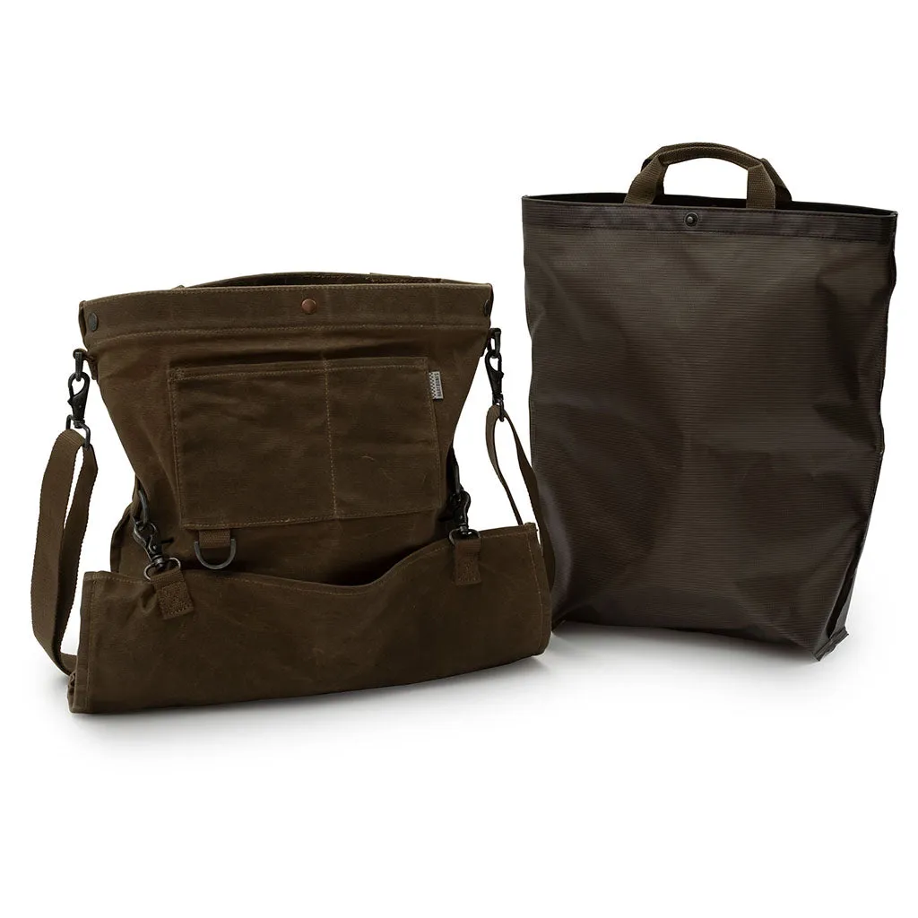 Waxed Canvas Gathering Bag