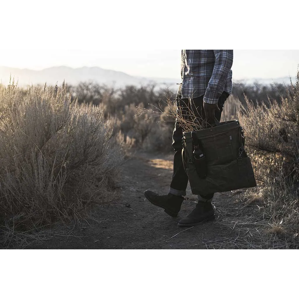 Waxed Canvas Gathering Bag