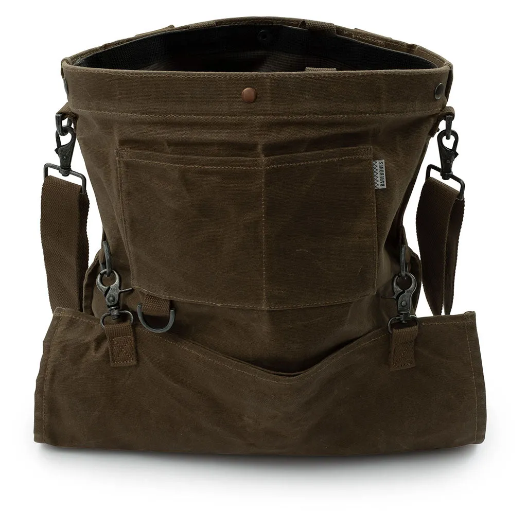 Waxed Canvas Gathering Bag