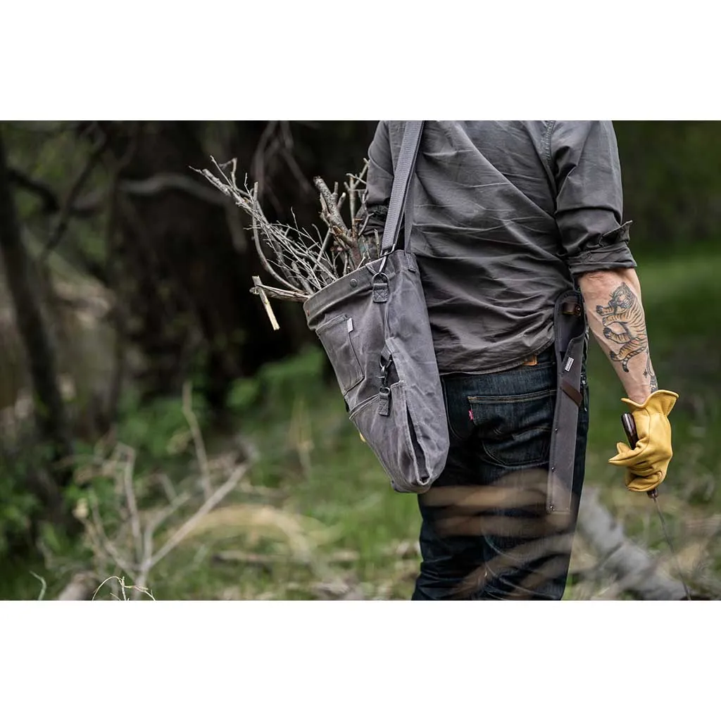 Waxed Canvas Gathering Bag
