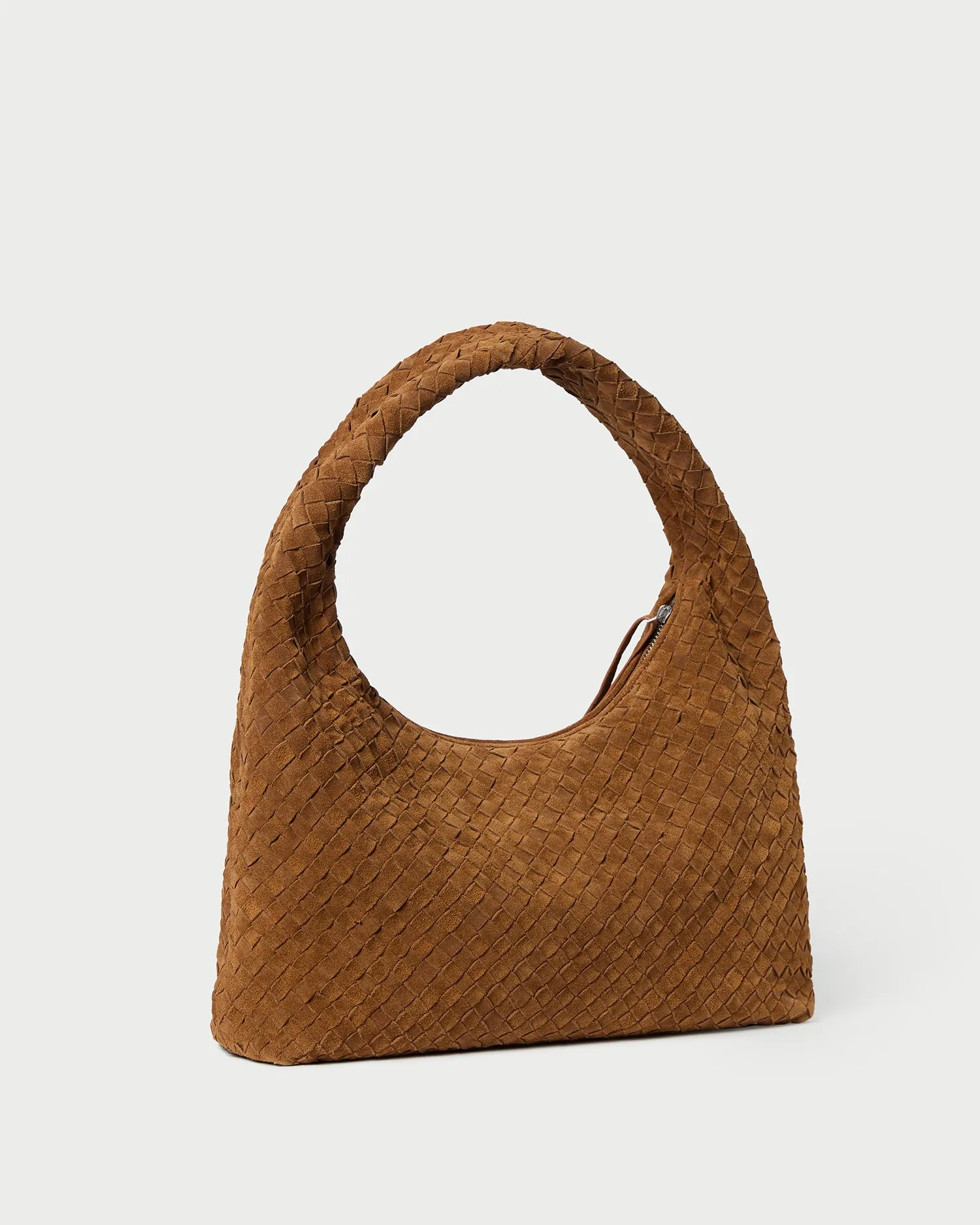 Willow Cacao Woven Hobo Bag